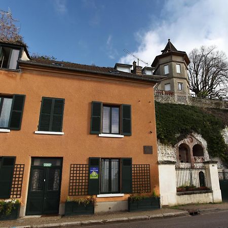 Escale chez un impressionniste - Maison où Claude Monet vécut à Vétheuil Bed and Breakfast Exterior foto